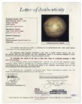 Babe Ruth Signed Baseball -- ''Sincerely / Babe Ruth'' -- With JSA LOA