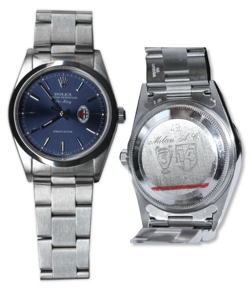 Jean-Pierre Papins Engraved European Cup Rolex Watch Obtained Directly from Him