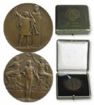 Bronze Medal From the 1912 Summer Olympics, Held in Stockholm, Sweden