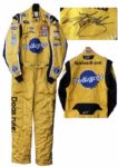 Kyle Busch Race-Worn & Signed Firesuit -- Worn at 2 NASCAR Sprint Cup Series Races in 2011