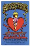 1968 Fillmore West Handbill -- Ornate Artwork Featuring Big Brother & the Holding Company