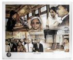 Rosa Parks Signed Civil Rights Poster
