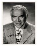 Bonanza Actor Lorne Greene Signed Photo