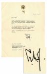 Lyndon B. Johnson Typed Letter Signed to Famous Cartoonist Gib Crockett -- ...We are all looking forward to the cartoonist convention...