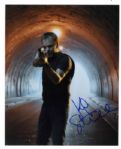 Kiefer Sutherland 8 x 10 Glossy Signed Photo From 24 -- Near Fine Condition -- With Wehrmann COA