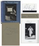 Kurt Vonnegut Signed The Writers Image -- Gorgeous Book of Photos of 1960s and 1970s Novelists