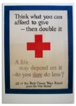 Red Cross Poster From World War I