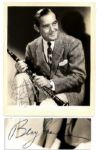 Benny Goodman Signed 8 x 10 Photo
