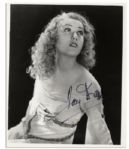 Fay Wray Signed 8 x 10 Photo