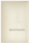Rockwell Kent Signed First Edition of ''Later Bookplates & Marks of Rockwell Kent''