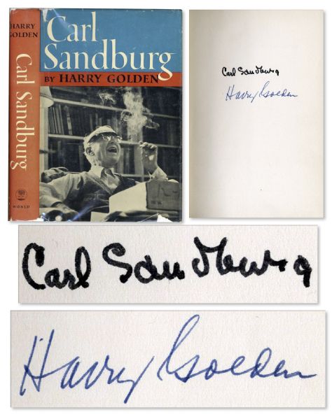 Carl Sandburg Signed First Edition of Carl Sandburg