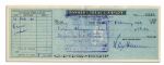 Oscar Winning Actor Rex Harrison Check Signed on 19 February 1960 for $19.06 -- Rex Harrison -- 8.25 x 3 -- Very Good