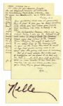 Harper Lee Autograph Letter Signed -- News of a Museum Scandal in NYC