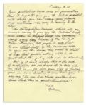 Harper Lee Autograph Letter Signed -- News of a Museum ''Scandal'' in NYC