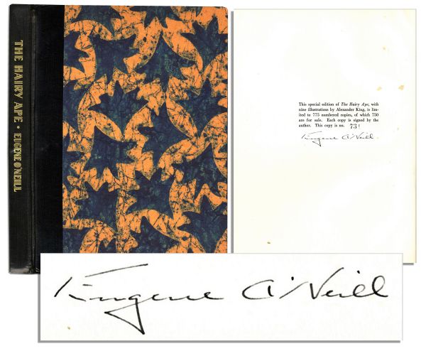 Limited Edition of Eugene ONeills Hairy Ape Signed -- Fine