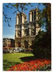 Rose Kennedy Handwritten Postcard From Paris -- ''...Came over here for a change while all the family is with Joe...'' -- 1952