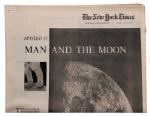 ''The New York Times'' Apollo 11 Moon Landing Special Segment -- 17 July 1969