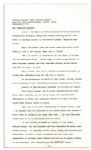 Press Kit for JFK's Texas Welcome Dinner -- Scheduled for the Night of his Assassination