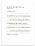 Press Kit for JFK's Texas Welcome Dinner -- Scheduled for the Night of his Assassination