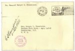 Eisenhower WWII Autograph Letter Signed From Operation Torch Headquarters in Subterranean Gibraltar -- ''...the days go so fast I can't even keep track of them! I'm always on the jump...''