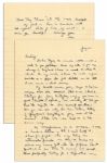 Eisenhower WWII Autograph Letter Signed -- One Month After D-Day: ...I hear from people who say they are intimate friends - theyve become so since my name got into the papers...