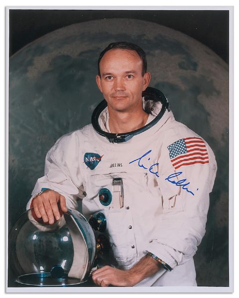 Michael Collins Signed 8 x 10 Photo