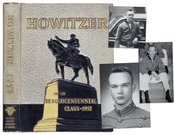 Apollo 11 Astronaut Michael Collins 1952 West Point Senior Yearbook