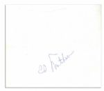 Excellent Collection of 6 NASA Astronaut Signatures on Greeting Cards -- Includes Several of the Mercury 7