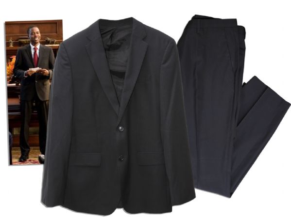 Chris Rock Screen-Worn Hugo Boss Pants & Jacket From His 2010 Comedy Death at a Funeral
