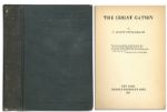 First Printing of F. Scott Fitzgeralds Literary Classic, The Great Gatsby