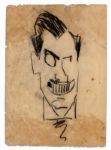 Enrico Caruso Hand-Drawn Sketch