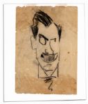 Enrico Caruso Hand-Drawn Sketch