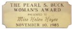 Pearl S. Buck Humanitarian Award Bestowed on Legendary Actress Helen Hayes