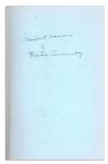 Herbert Hoover Signed Copy of His Memoirs