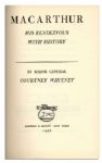 Douglas MacArthur Signed First Edition of His Biography, ''MacArthur, His Rendezvous With History''