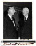 Herbert Hoover Signed 8 x 10 Photo