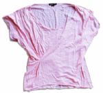 Miley Cyrus Personally Owned Pink Shirt with a Charity COA