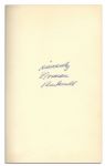 Norman Rockwell Signed First Edition of His Autobiography ''My Adventures as an Illustrator''