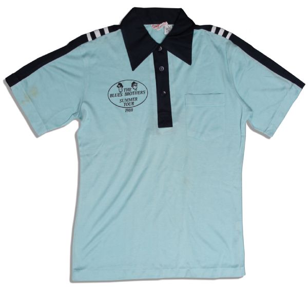 Blues Brothers Never Used Vintage Polo Shirt -- From The Blues Brothers Band Summer Tour of 1980