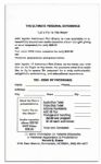 Apollo 17 Astronaut Ron Evans Signed Flyer, ''Let's Fly to the Moon''