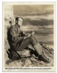 8 x 10 Publicity Photo of Gary Cooper in His Oscar-Winning Role in the 1941 Biopic Sergeant York