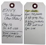 Ben Stiller ''Envy'' Wardrobe Ensemble