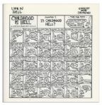 ''Simpsons'' Creator Matt Groening Signed First Edition of His Book ''Childhood Is Hell'' -- To Which He Adds a Large Hand Drawn Sketch of His Protagonist