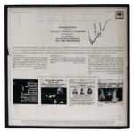 Leonard Bernstein Signed LP Record Set