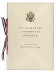 Dwight D. Eisenhower & Richard Nixon Presidential Inauguration Invitation and Program