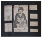 President Calvin Coolidge & First Lady Grace Signed 1927 Birth Certificate