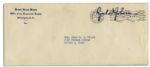 Lyndon B. Johnson 1954 Letter Signed as Senate Majority Leader Upon Senate Stationery -- ''...I hope that your and his anxieties are over...''