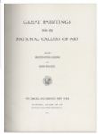 President Lyndon B. Johnson Signed National Gallery Book of Artwork
