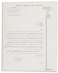 Hadassah Founder Henrietta Szold Typed Letter Signed