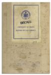 Herbert Hoover Signed First Printing of ''America's First Crusade''